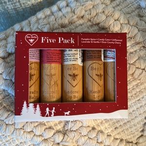 Moisturizing Lip Balm 5-Pack